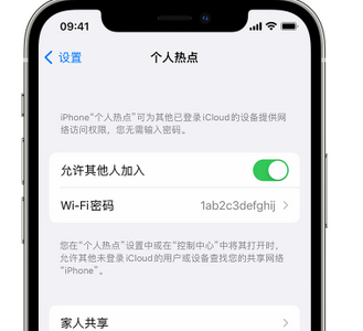 黟县apple服务站点分享iPhone上个人热点丢失了怎么办