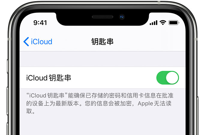 黟县苹果手机维修分享在 iPhone 上开启 iCloud 钥匙串之后会储存哪些信息 